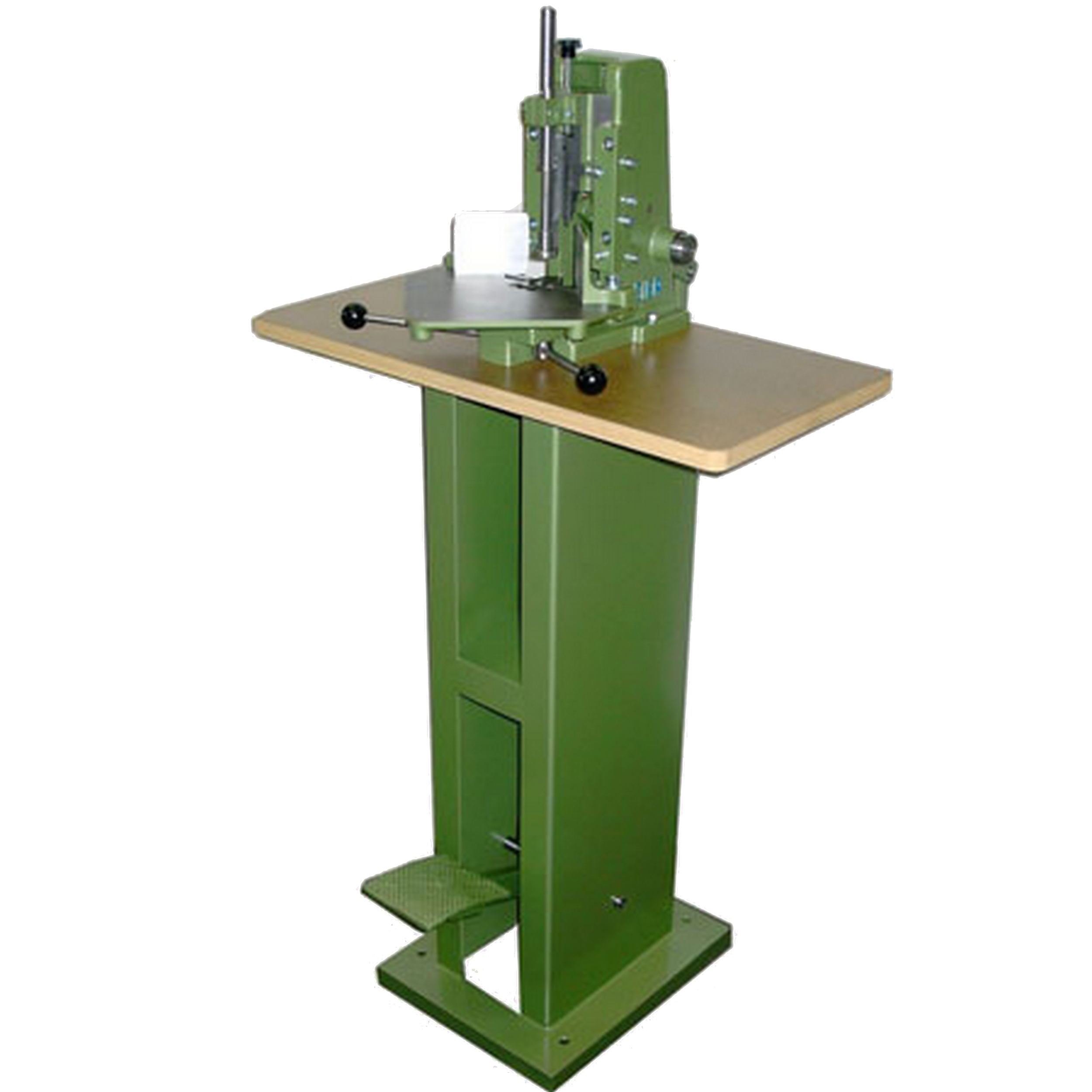 Corner-rounding machine Type UER/F - foot-operated - to cut off the corners of e. g. business cards...
