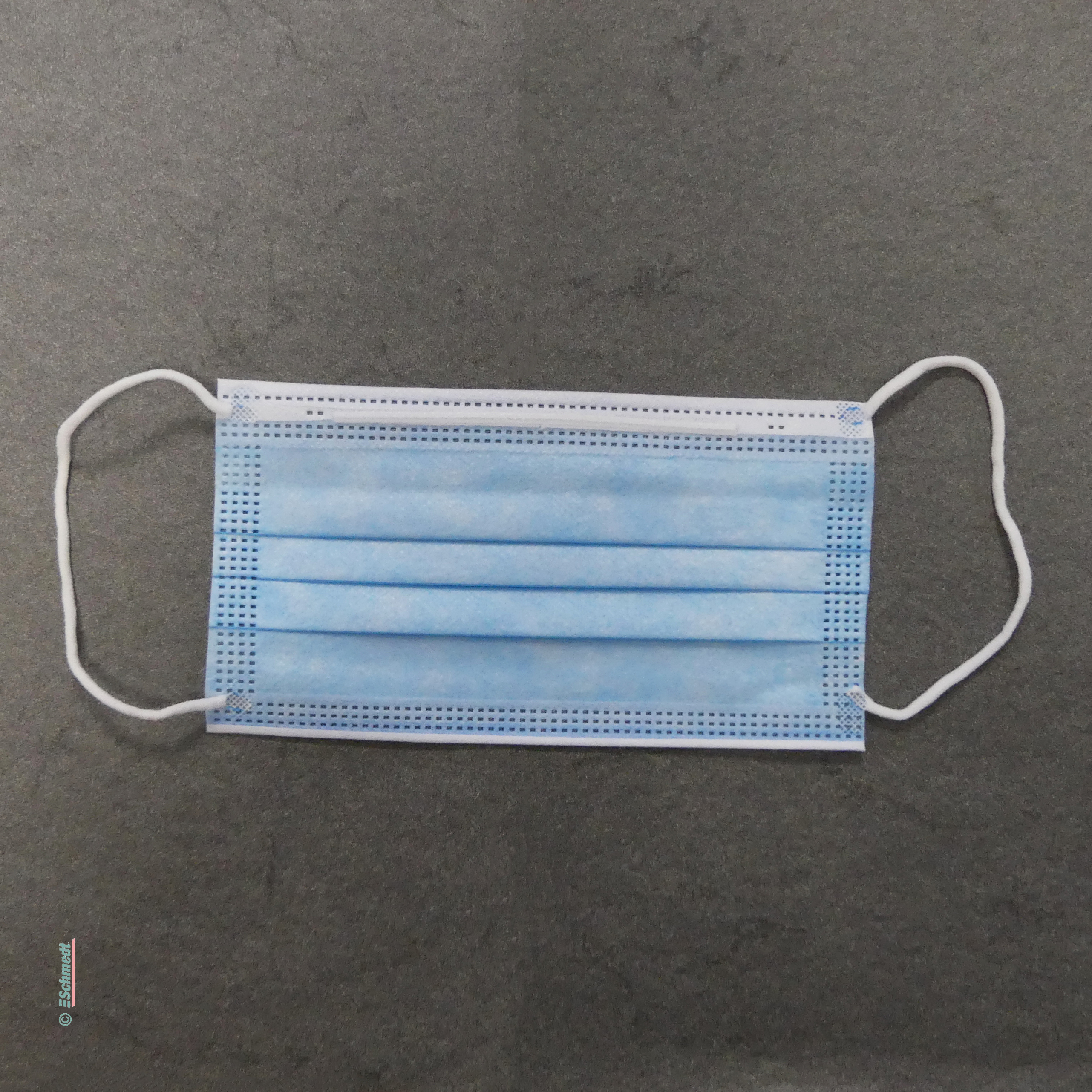 Surgical mask, blue - Type IIR, 3 layers / Box of 50 pcs - to protect the wearer from inhaling 
airborne bacteria... - image-1