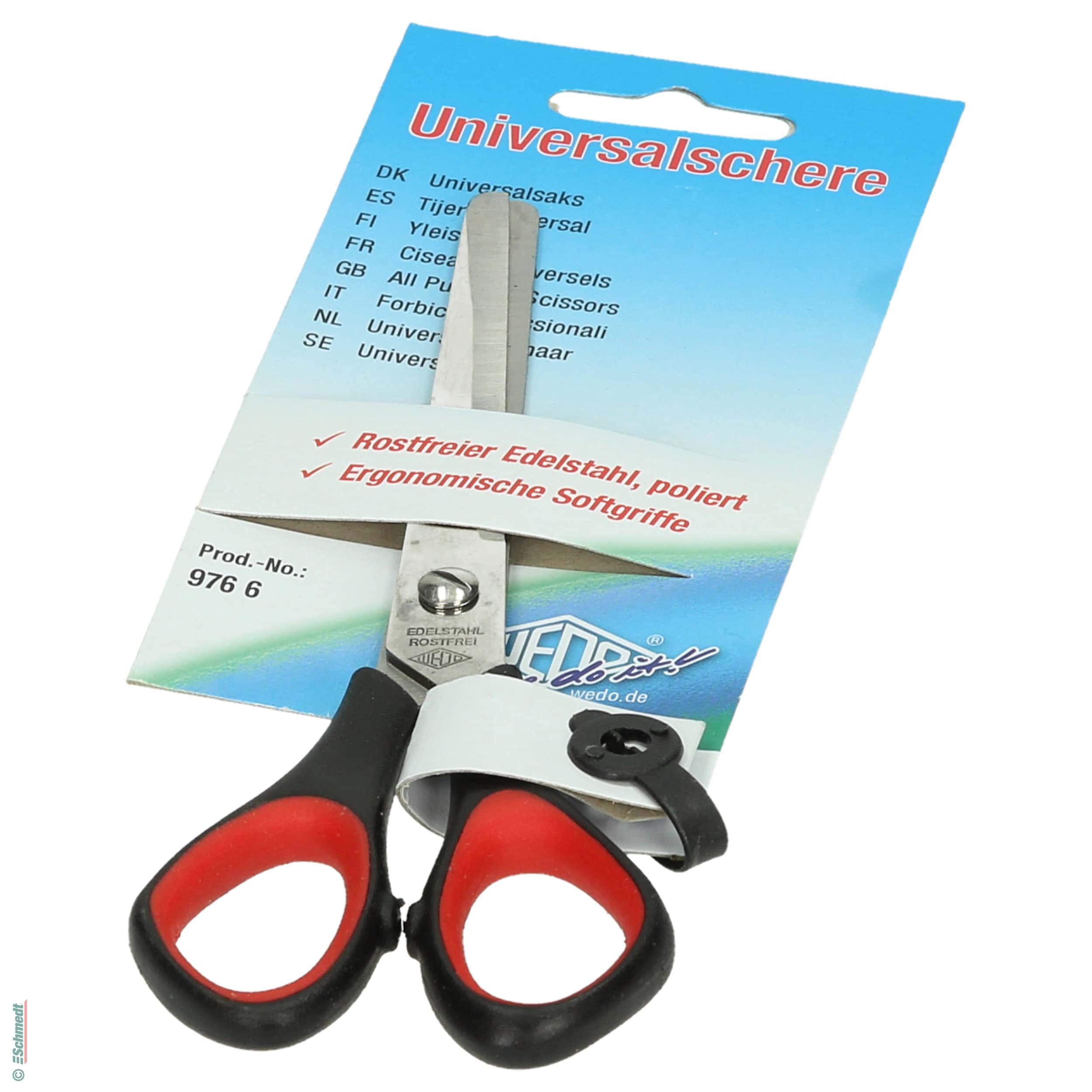 Multi-purpose scissors - Total length (in mm) 155 - Grind for righthanders... - image-1