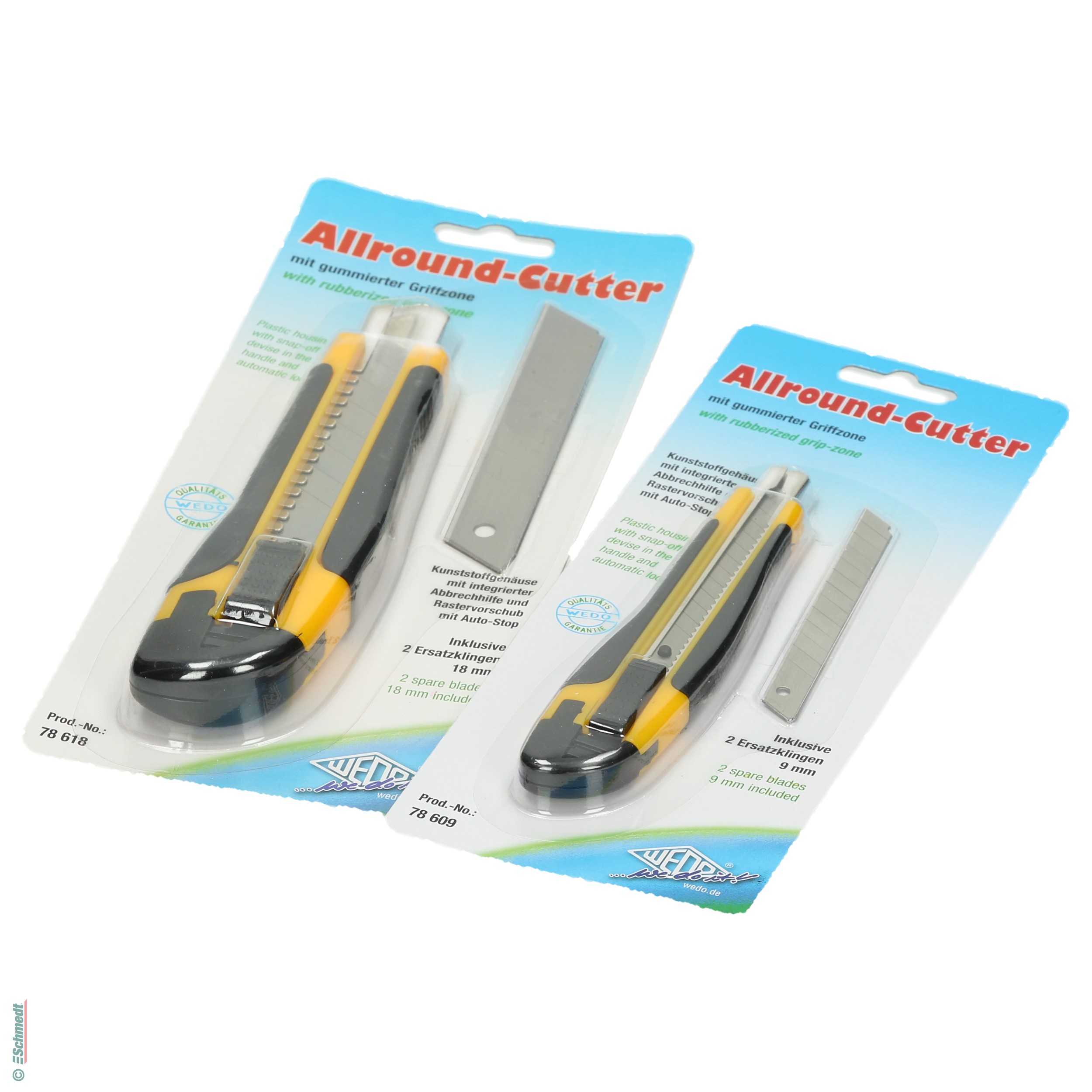 Professional Soft-Cut cutter - with soft grip - for cuts into cardboard, paper, adhesive tapes, rubber etc.... - image-1