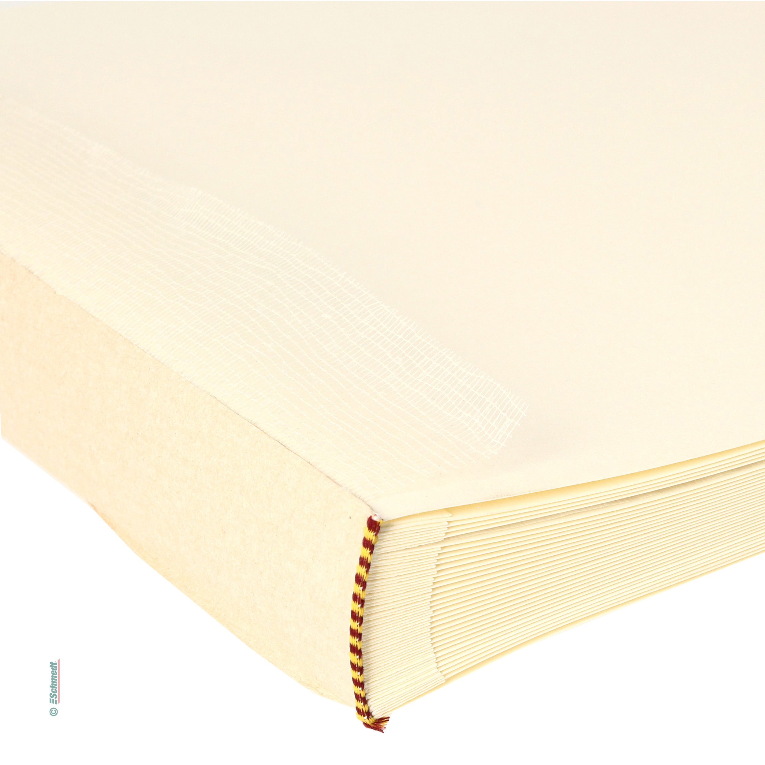 Photo album blanks - Colour ivory - Dimensions 350 x 245 mm (W x H) - Blank (empty) photoalbum to make a photo album with an individual hard... - image-1
