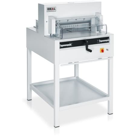 IDEAL Guillotine | Floor-standing model - Type IDEAL 4850 - Pressing automatic - to trim stacks of paper...