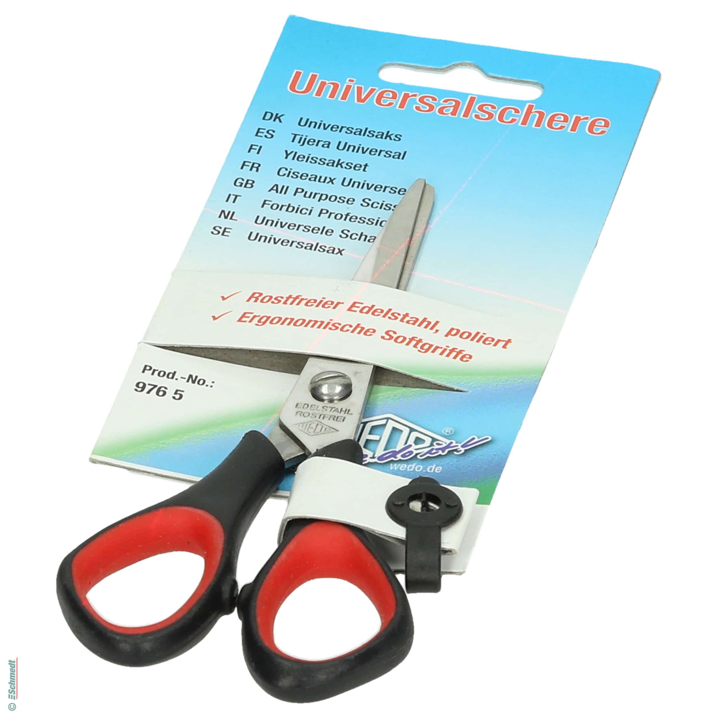 Multi-purpose scissors - Total length (in mm) 140 - Grind for righthanders... - image-1