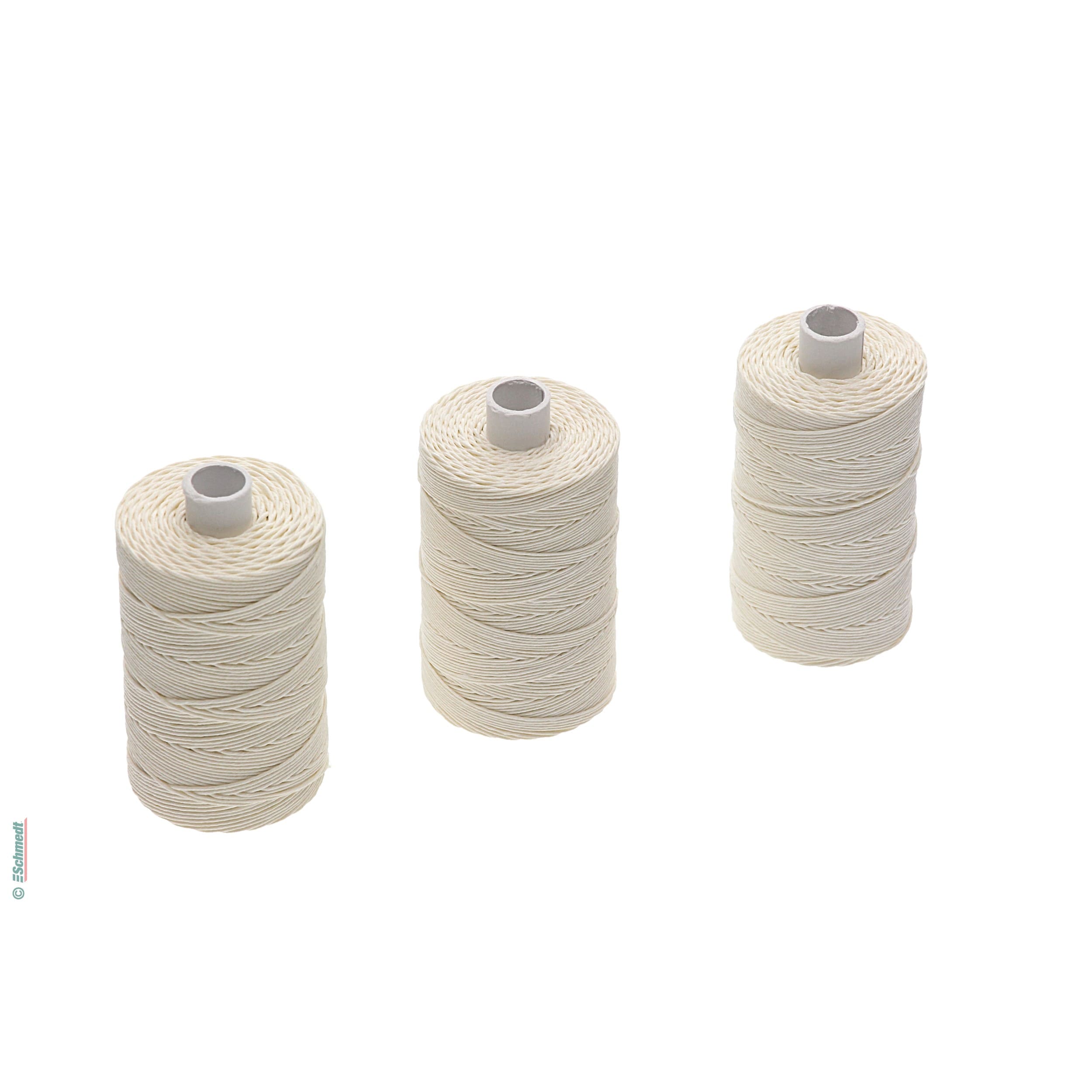 Linen sewing thread | raw white - for manual sewing - cross-wind of 50 g - for manual thread-stitching... - image-1