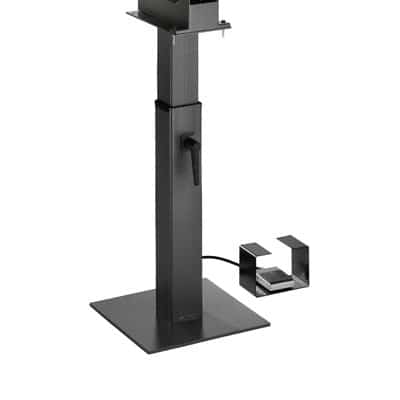 Stand, adjustable in height - for RINAK flat and saddle stapler...