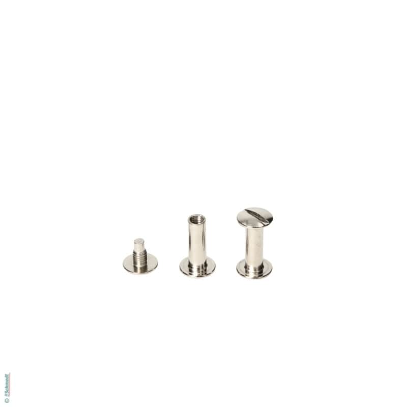 Binding screws standard quality - Filling height (in mm) 15 - Applications: With binding screws (screw posts), books, brochures and loose-le...