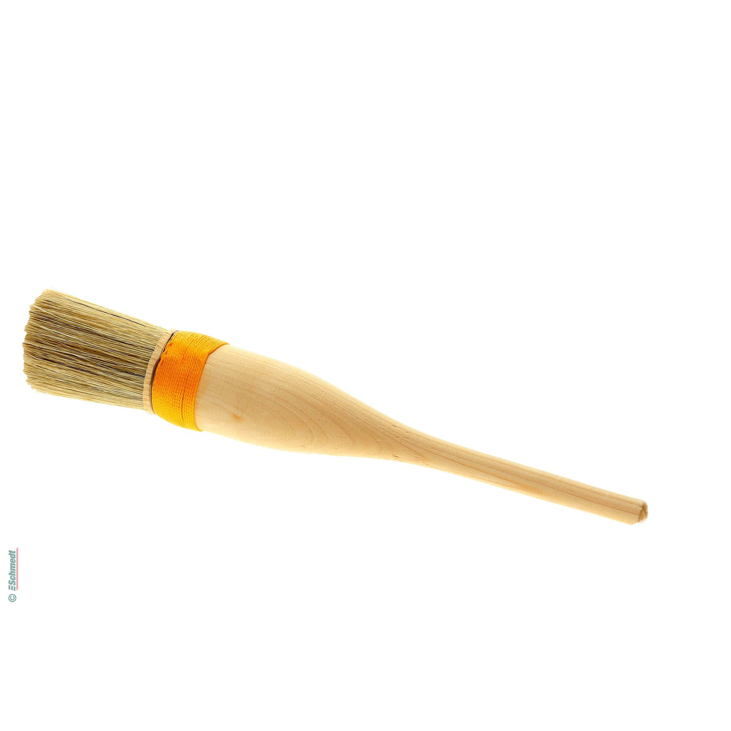 Paste brush, round, bridled with cord - Size 18 - Diameter (in mm) 35 - the thickening handle helps to comfortably apply paste and other col...