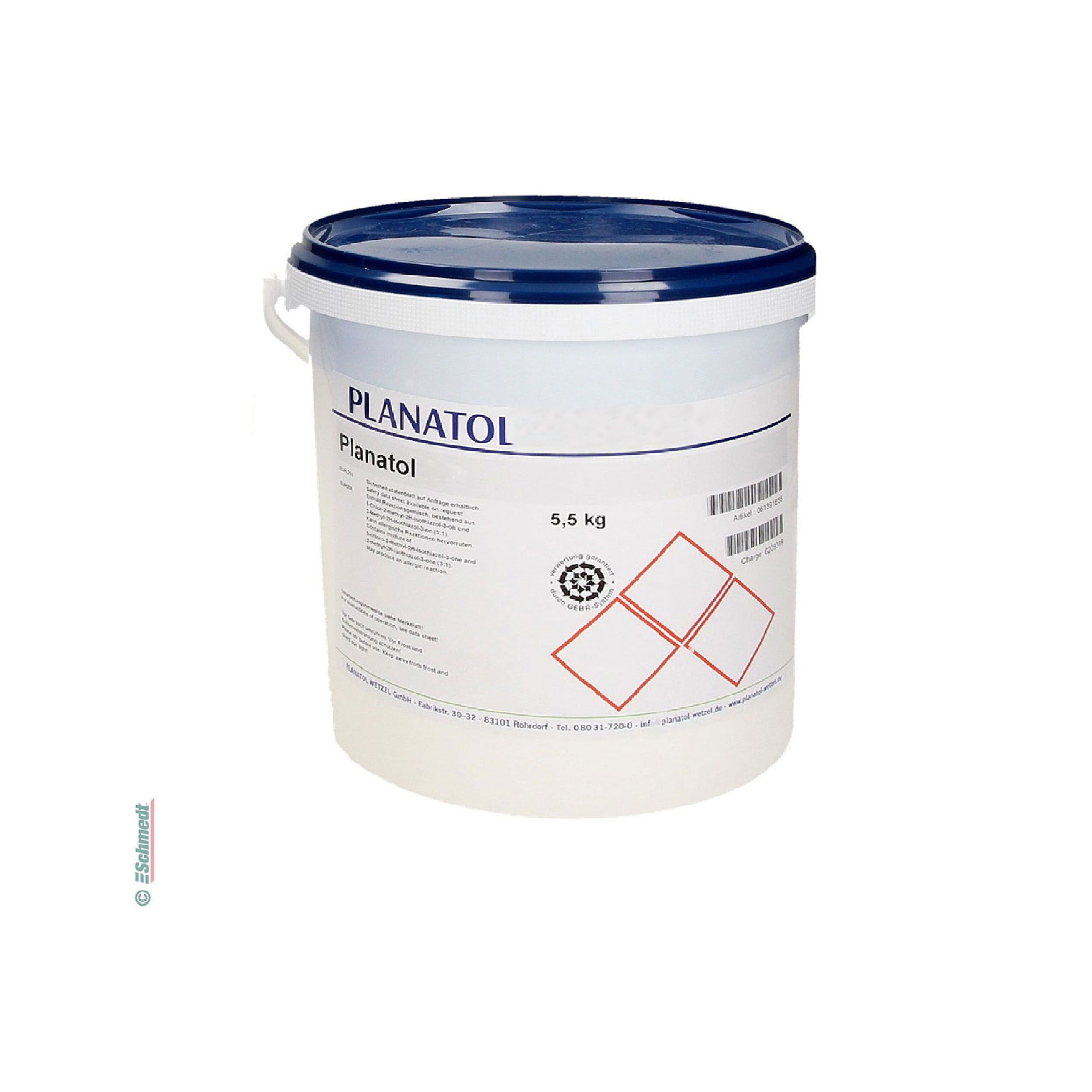 Planatol FF - Contents Bucket / 5.5 kgs - for head and block gluing of sets of forms of standard paper qualities...